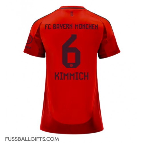 Bayern Munich Joshua Kimmich #6 Fußballbekleidung Heimtrikot Damen 2024-25 Kurzarm